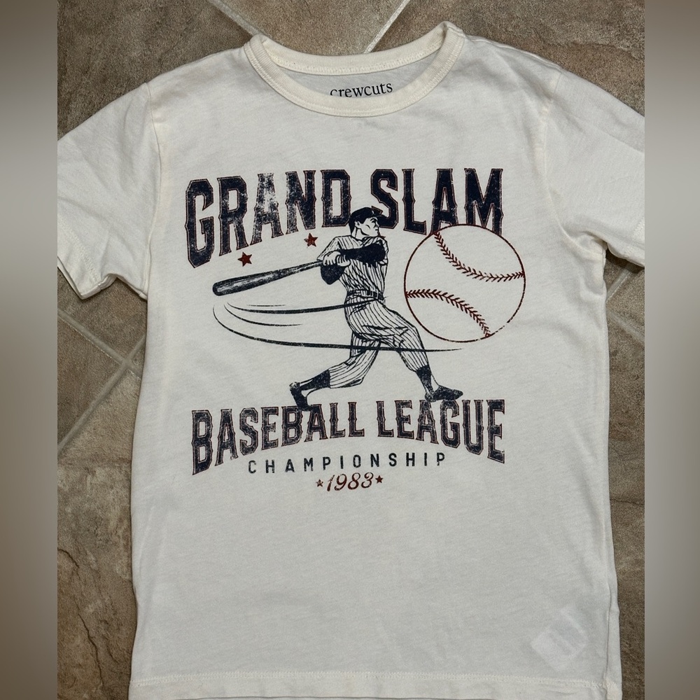 Bundle of 2 Crewcuts Boys Short Sleeve Jersey T-shirts - Picture 7 of 10